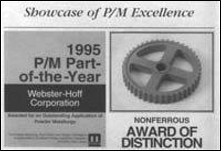 1995 Powdered Metal Part of the Year